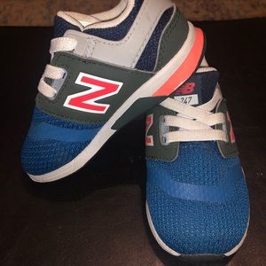 Blue New Balance Baby Size 7M Shoes